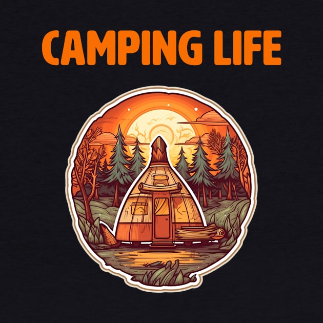 Campers' Paradise - Captivating Camping Design by InTrendSick